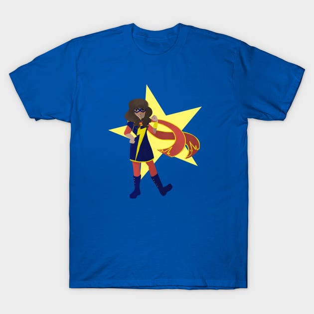 Ms. Marvel T-Shirt by shelbywolf